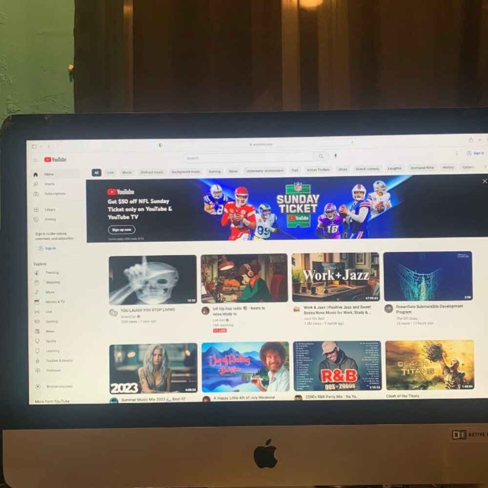 iMac Late 2015 1.6ghz 8gb Ram i5 1TB Sata HD USED
